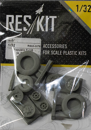 F-105B/D Thunderchief Wheels Set