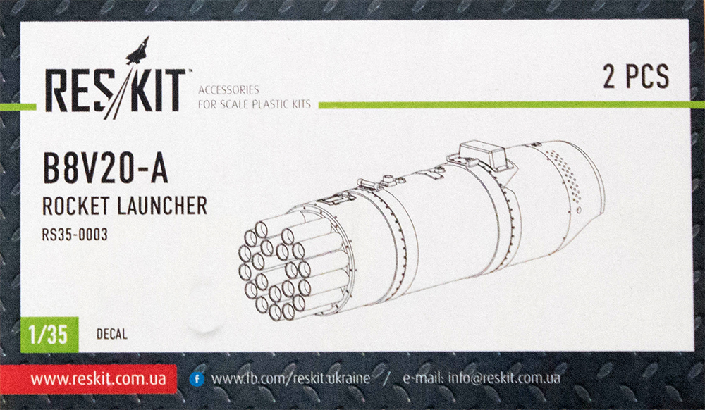 B8V20-A Rocket Pod Set
