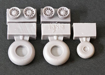 UH-34 Seahorse/Westland Wessex Land Wheels Set