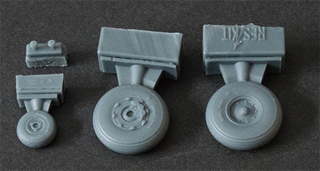 AH-64 Apache Wheels Set