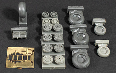 Su-34 Fullback Wheels Set