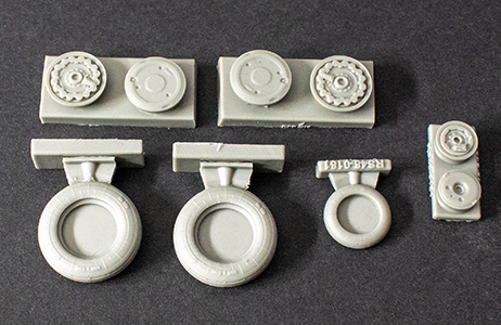 Su-7 Wheels Set