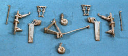 F4U Corsair Landing Gear and Wing Fold Supports