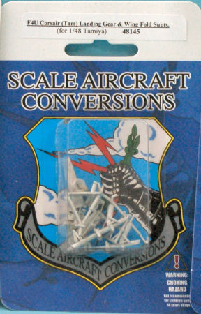 F4U Corsair Landing Gear and Wing Fold Supports