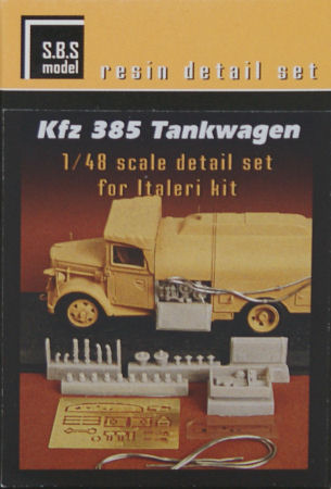 Kfz.385 Tankwagen Detail Set