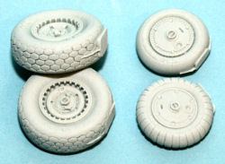 Me 262 Complete Wheel Set