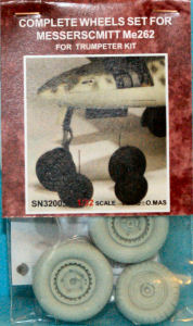 Me 262 Complete Wheel Set