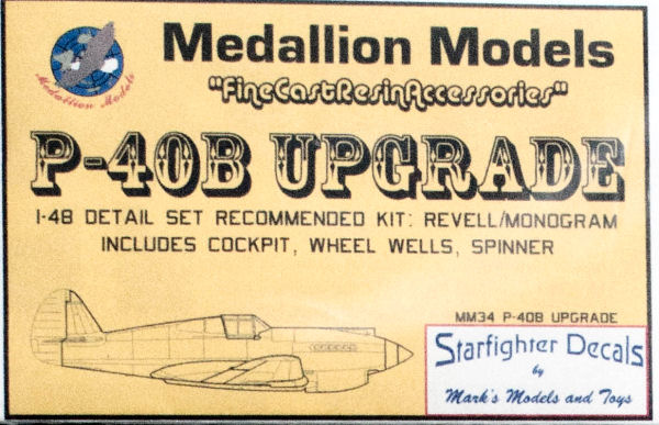P-40B Upgrade Set