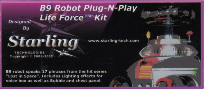 Starling Technologies B9 Robot Plug-N-Play Life Force Kit First Look