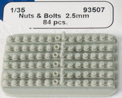Nuts and Bolts 2.5mm Set