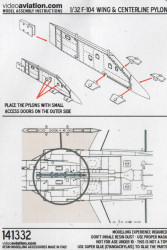 F-104 Wing Pylons set