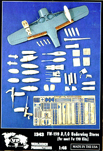 Fw 190A/F/G Underwing Stores