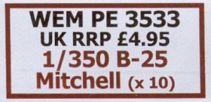 B-25B Mitchell Detail Set