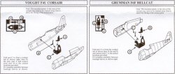 TBF/SB2C/F6F/F4U Cockpit Interiors Set