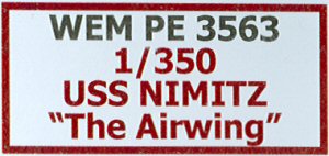 USS Nimitz Airwing Detail Set