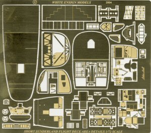 Sunderland Cockpit Detail Set