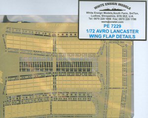 Avro Lancaster Wing Flap Detail Set