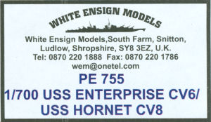 USS Enterprise CV 6 and USS Hornet CV 8 Detail Set