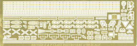 RN E and F Class Destroyers Detail Set