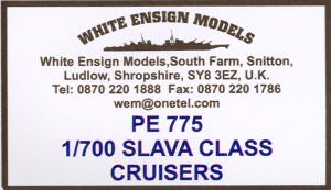 Slava Class Missile Cruiser Detail Set