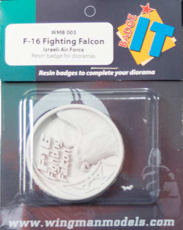 Wingman Models F-16 Israeli Air Force Diorama Badge