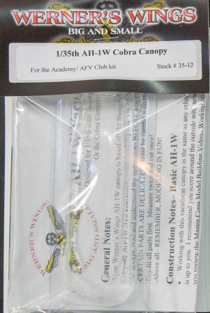 AH-1W Super Cobra Canopy Kit