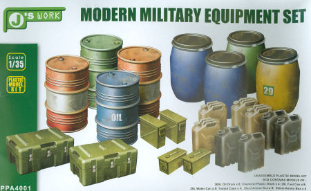 Modern Military Equipment Set