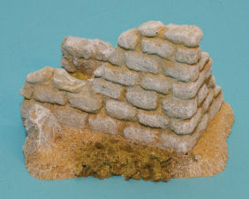 Wall Ruins (Desert Version) Pre-Finished Display