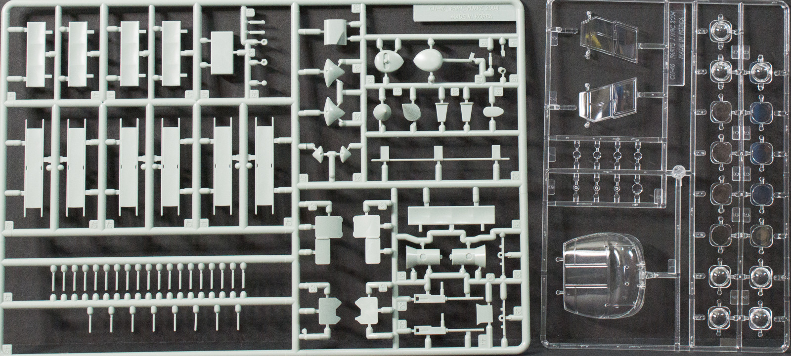 Academy 12205 1/48 KV-107-II-5 JASDF 50th Anniversary 'White Heron' Parts Image 04