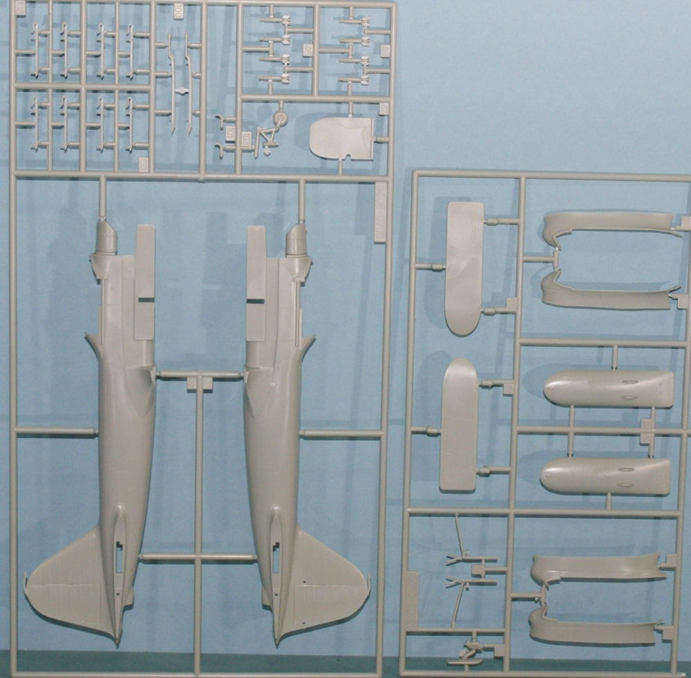 Academy 12286 1/48 Il-2 Shturmovik Ski-Equipped Early Version Parts Image 01