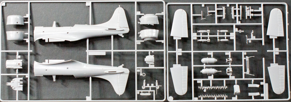 Academy 12296 1/48 SBD-2 Dauntless Parts Image 01