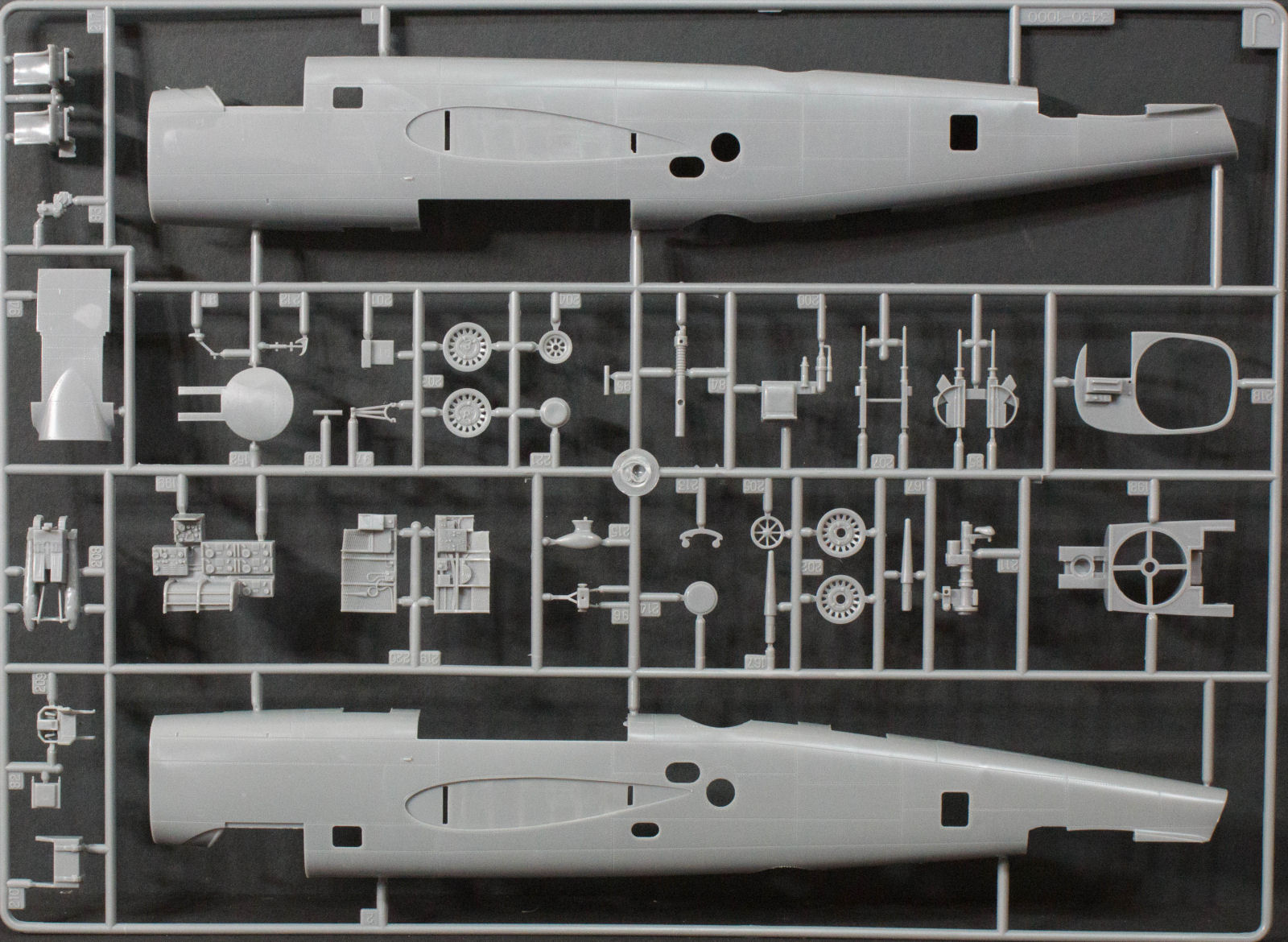 Academy 12302 1/48 B-25B Mitchell 'Doolittle Raiders' Parts Image 01