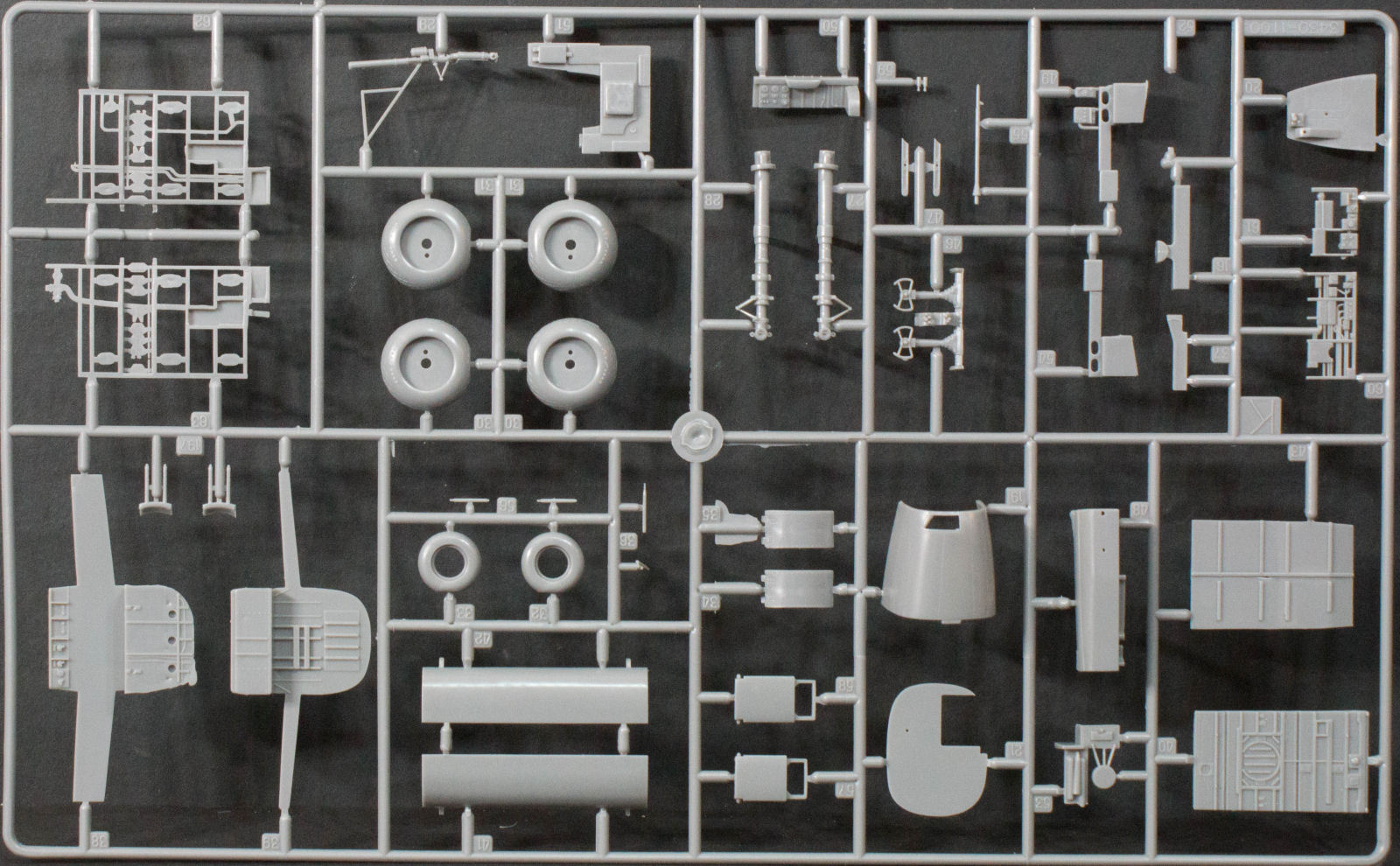 Academy 12302 1/48 B-25B Mitchell 'Doolittle Raiders' Parts Image 04