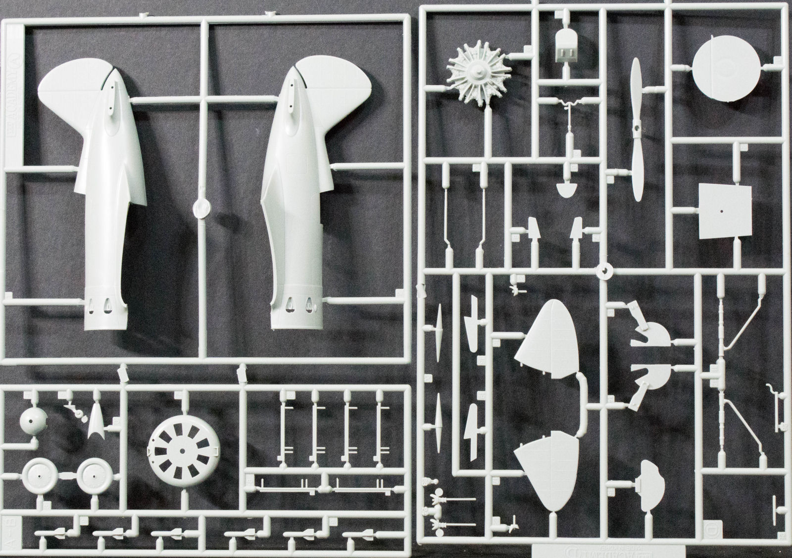 Academy 12314 1/48 I-16 Type 24 Parts Image 01