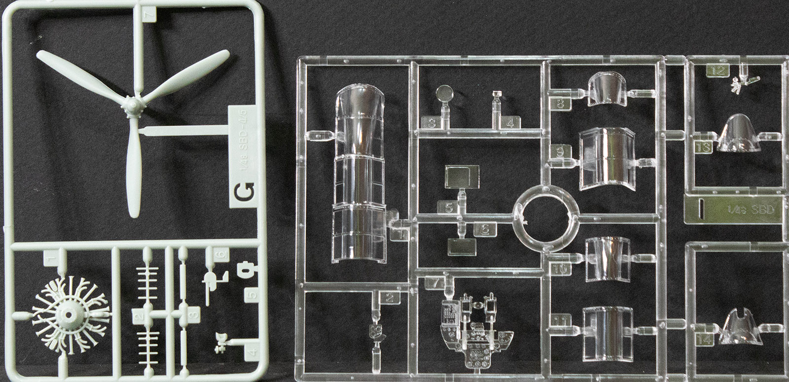 Academy 12329 1/48 SBD-5 Dauntless Parts Image 03