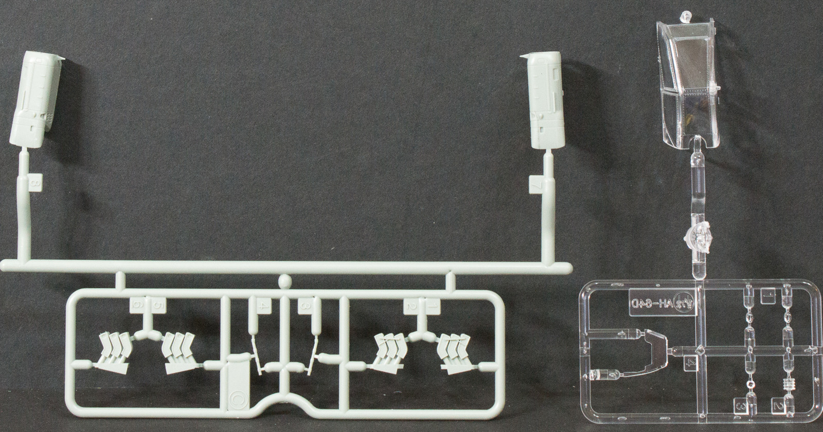Academy 12514 1/72 AH-64D Block II (Early) Longbow Apache Parts Image 03