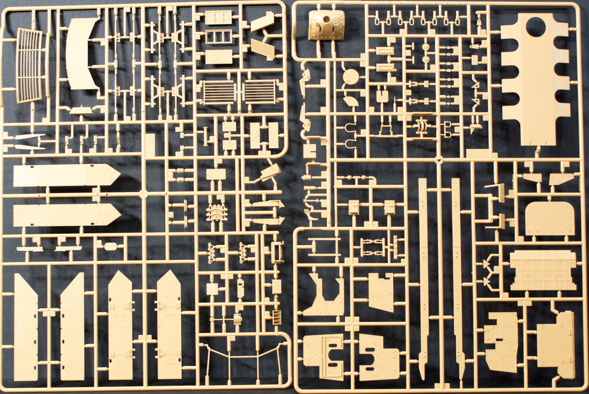 Academy 13281 1/35 Magach 6B Gal Batash Parts Image 05