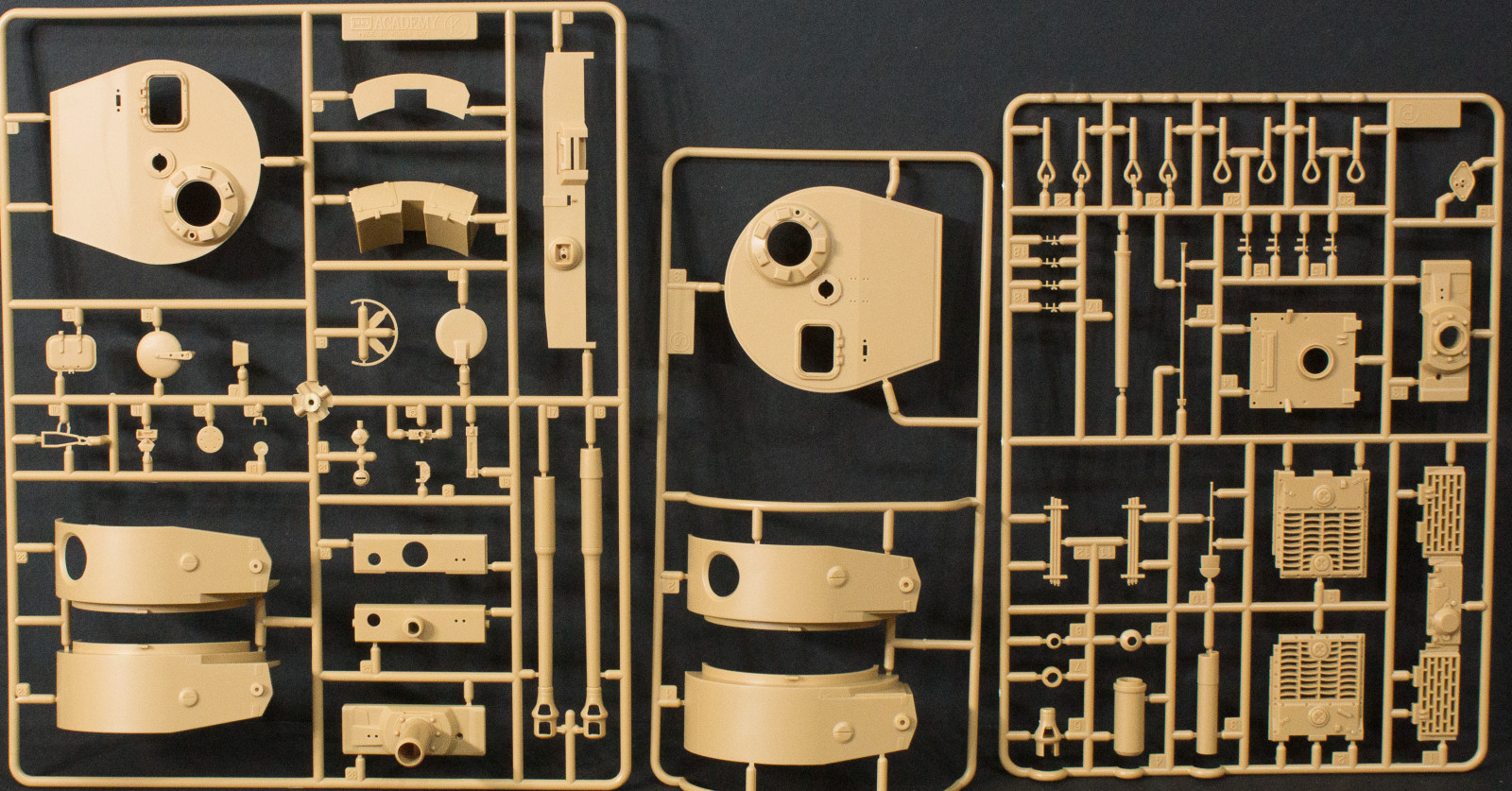 Academy 13287 1/35 Tiger I (Mid) Parts Image 01