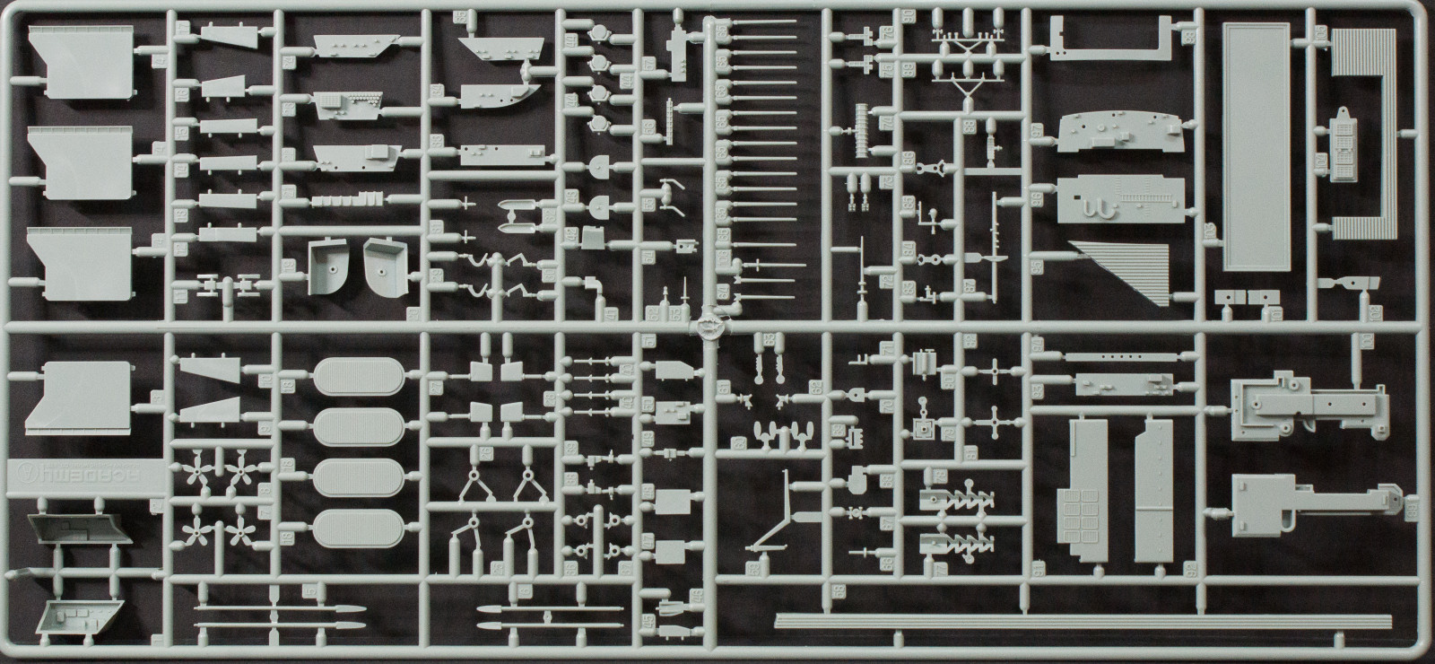 Academy 14210 1/800 USS Kitty Hawk CV 63 Parts Image 02