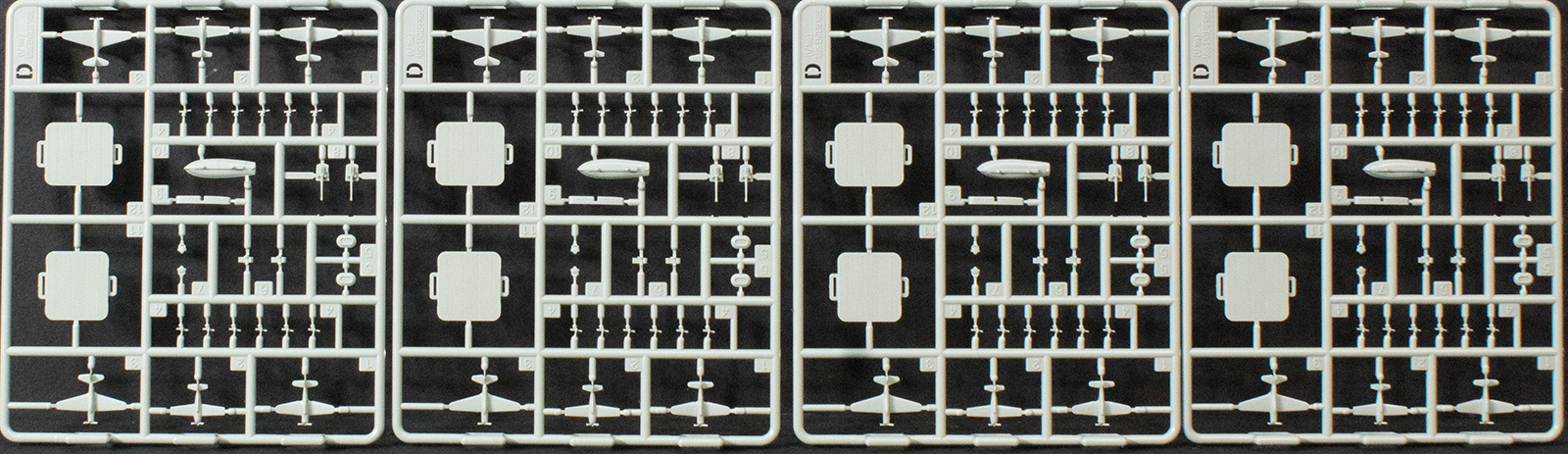 Academy 14224 1/700 USS Enterprise CV 6 Parts Image 04