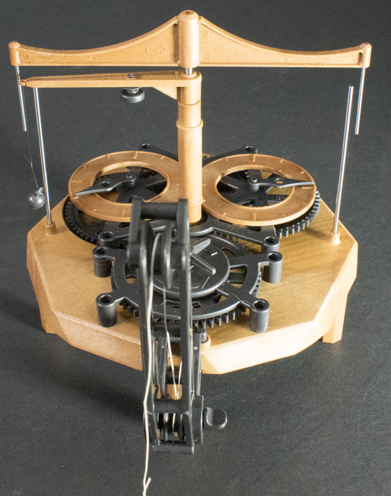 Academy 018157 da Vinci Flying Pendumum Clock Parts Image 03