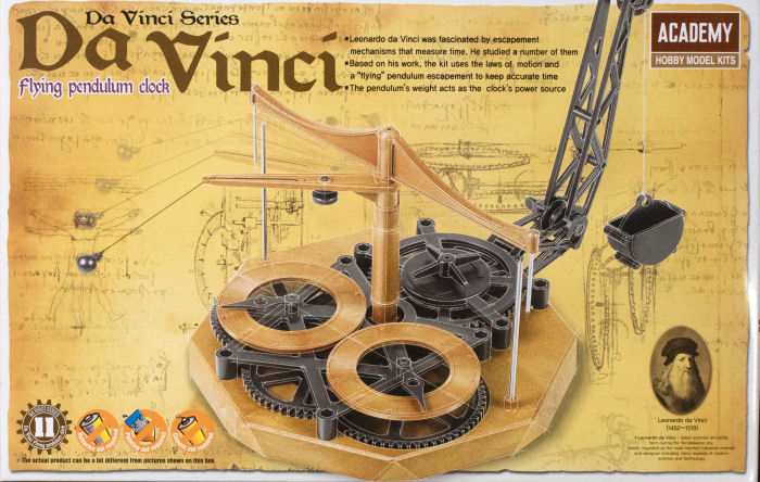 da Vinci Flying Pendulum Clock Kit