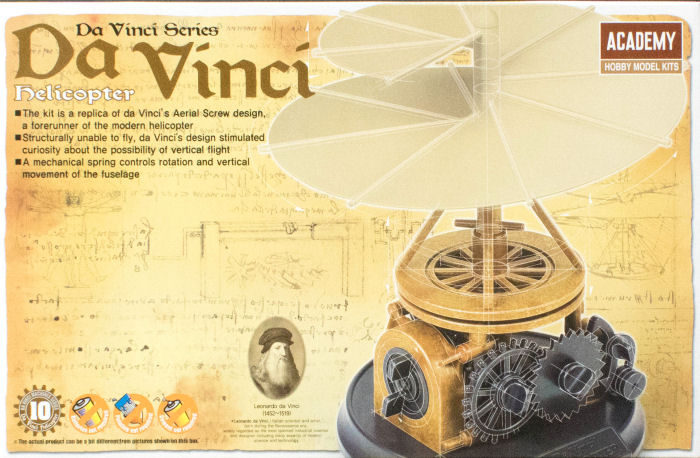 da Vinci Helicopter Kit