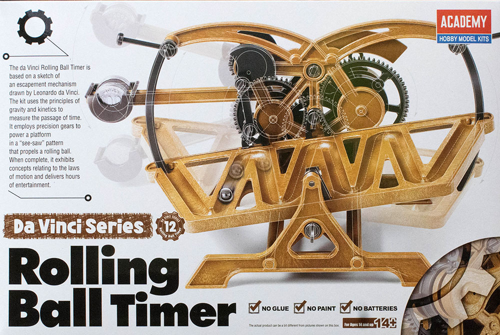 da Vinci Rolling Ball Timer Kit