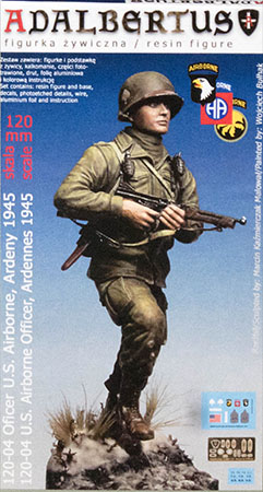 US Airborne Officer, Ardennes 1945