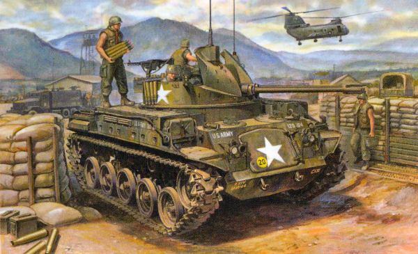 M42A1 Self-Propelled Anti-Aircraft Gun Duster (Late Type)