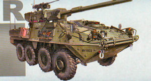 Stryker M1128 MGS Mobile Gun System