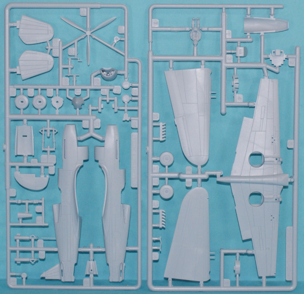 Airfix 1003 1/72 Hawk 81-A-2 Parts Image 01