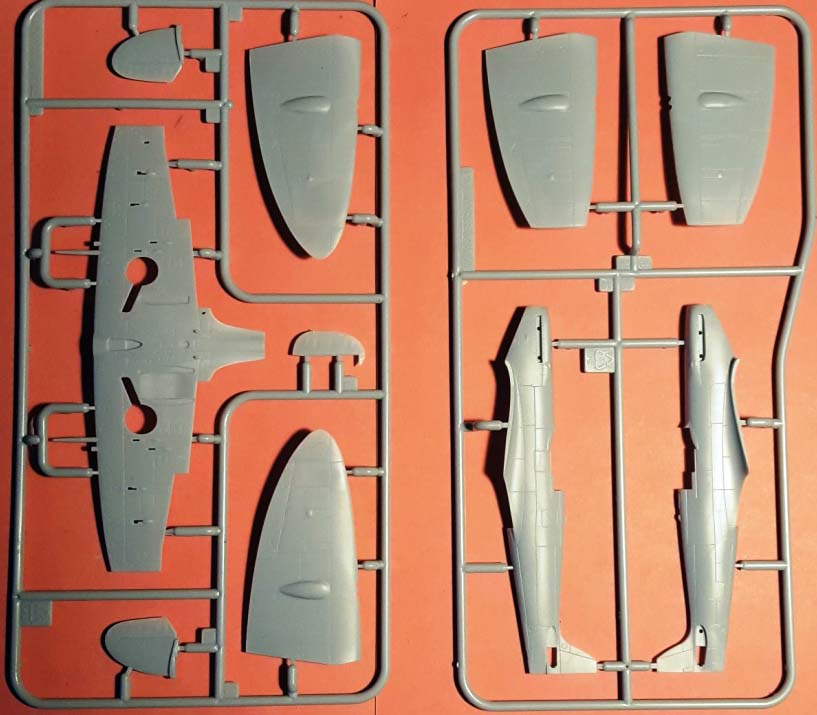 Airfix 2108 1/72 Spitfire Mk.Vc Parts Image 01