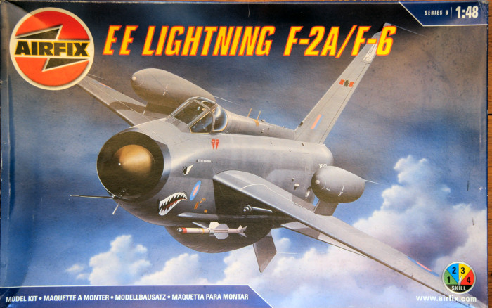 Airfix 9178 1/48 English Electric Lightning F2A/F6 Kit First Look